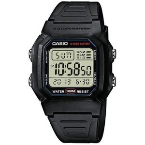 Casio Vintage Edgy W-800H-1AVES Herenhorloge 36,8 mm - Zwart