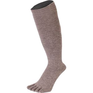 TOETOE Everyday Knee-High teensokken - Grijs - 35-46 - Teensokken