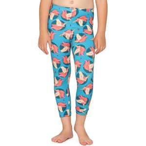 Merry Style Meisjes Leggings - Vrijetijdsbroek - Capri - Katoen - MS-MS10-405-LE - Blauw/Einhorn - 110
