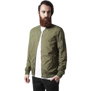Urban Classics - Light Bomber jacket - M - Groen