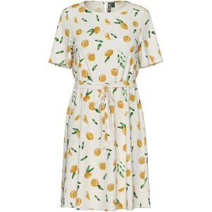 PIECES - PCNYA SS SHORT DRESS WVN BC - Dames - Mini jurken