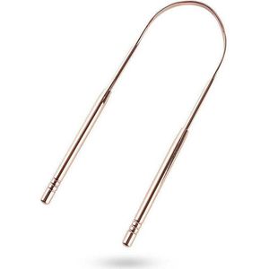 Tongschraper - Tongreiniger - Mondverzorging - Hygiëne - Rose goud