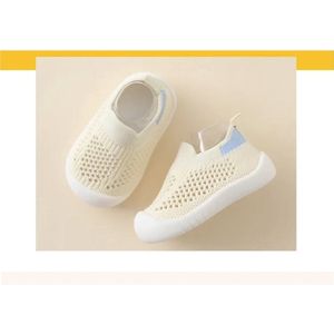 Baby Antislip Vrijetijdsschoenen - Zachte Zool, Ademend Mesh, Schattig en Comfortabel - Voor Jongens en Meisjes - 12.5 cm