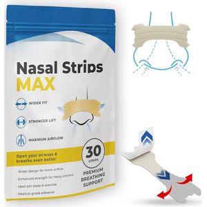 Solacis Neusstrips - Neusstrips snurken - Neus strips - Tegen snurken - Anti-Snurk - Must have voor tijdens het slapen!