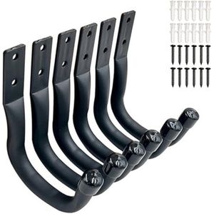 Stevige Ladderhaken voor Zware Lasten - Set van 6 - Ideaal voor Garage en Opslag