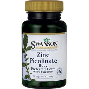 Zinc Picolinate - 60 Capsules - Swanson