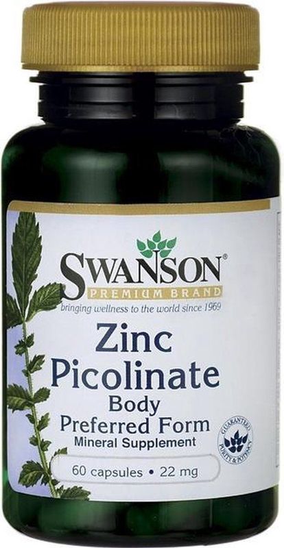 Zinc Picolinate - 60 Capsules - Swanson