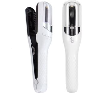 La Nou® Split Remover 4 - Split Ender -Incl. accessoires - Voor Gespleten Haarpunten - Split end Trimmer - Split remover - Wit