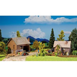Faller - Sawmill with dwelling house - FA191765 - modelbouwsets, hobbybouwspeelgoed voor kinderen, modelverf en accessoires