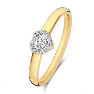 Isabel Bernard - De la Paix Amore - Ring - 14 Karaat Goud - 17 Diamanten