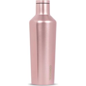 Corkcicle Rose Metallic Canteen (klein) 270ml Thermosfles  - Corkcicle Metallic Series - Roestvrijstaal RVS