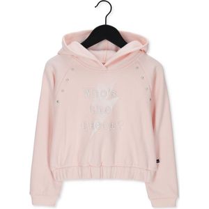 IKKS Sweat Capuche Truien & Vesten Meisjes - Sweater - Hoodie - Vest- Lichtroze - Maat 104