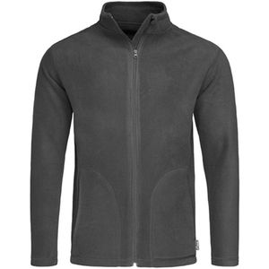Stedman - Fleece Jacket - Grey Steel (Solid) maat S