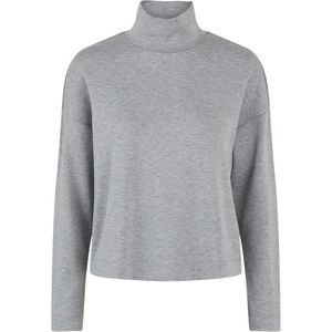 Pieces Homewear top - Grey - maat 36 (36) - Dames Volwassenen - Polyester/Viscose- 17119391-36