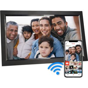 Silvergear Digitale Fotolijst met WiFi - 15.3 inch - Zwart