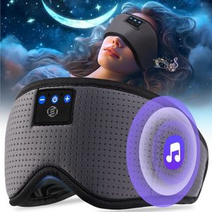 Equivera Slaapmasker Bluetooth - Slaap Koptelefoon - Bluetooth Slaapmasker - Oogmasker Slaap - Slaapmasker met Speakers - Slaap Koptelefoon - Hoofdband - Slaapmasker - Voor een fijne nachtrust!