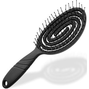 Haarborstel voor meisjes - Professioneel ontwarrend en gladmakend - Ideaal voor krullen en styling