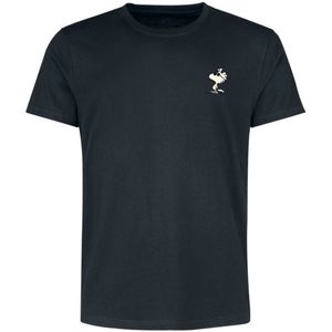 Peanuts Snoopy - Right On Heren T-shirt - zwart - L