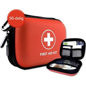 Livewell 95-Delige EHBO kit voor onderweg – Verbanddoos - Waterafstotend – Auto verbanddoos - Reis EHBO kit - Eerste hulp kit - Pleisters - ongevallen kit - First aid kit