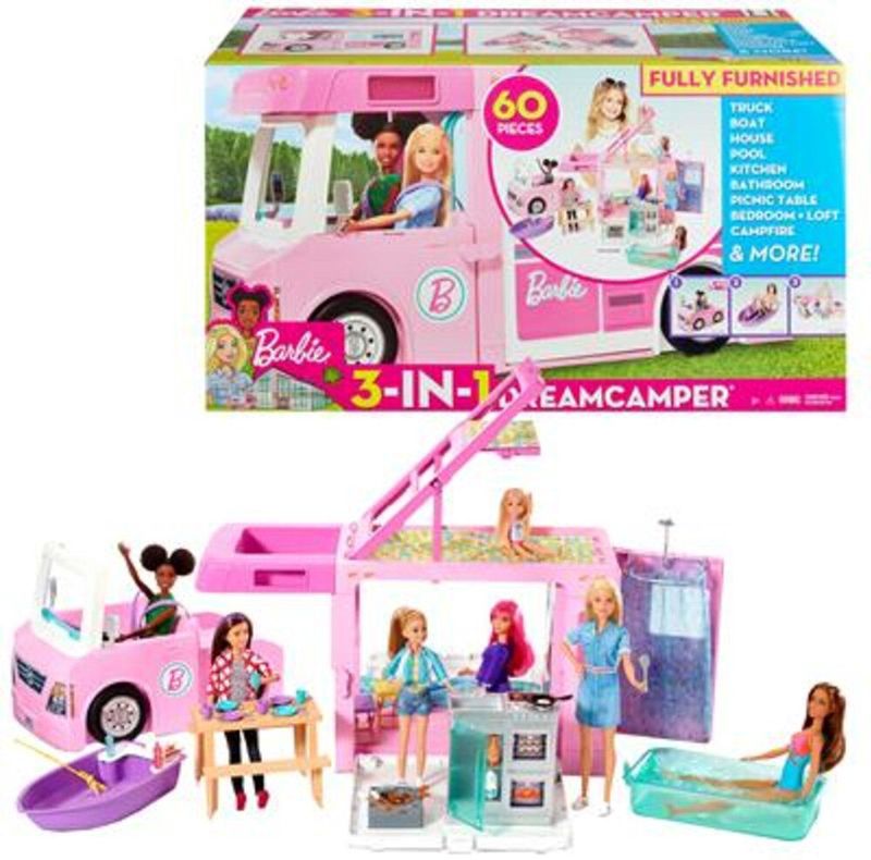 Barbie DroomCamper & Accessoires - Poppenvoertuig | beslist.nl