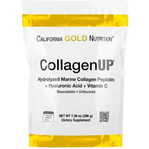 California Gold Nutrition - CollagenUP - Hydrolyzed Marine Collagen Peptides - 206 g