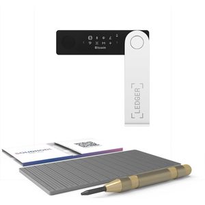 Ledger Nano X Black + SOLIDHODL - Voordeelbundel - Hardware Wallet - Wallet voor Bitcoin, Ethereum en vele andere crypto