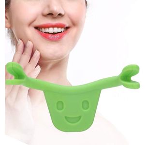 Gezichtstrainer voor het corrigeren van de glimlach en het vormen van de mond - Flexibele trainer voor het rekken, liften en versterken van gezichtsspieren