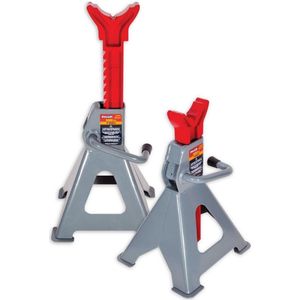 Autokrik 3 Ton – 2 Stuks – Verstelbaar – Extra Veilig – Voor Auto & Werkplaats