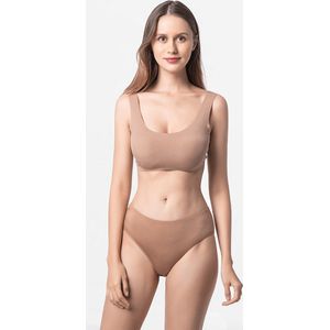 Slip dames brief Micro Modal bronze bruin | Ollies Fashion