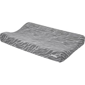 Meyco Baby Zebra aankleedkussenhoes - grey - 50x70cm