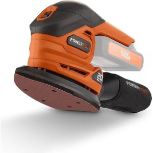 Powerplus Dual Power POWDP50200 Handpalm- multischuurschuurmachine - 20V - 140 x 140 x 80mm - Incl