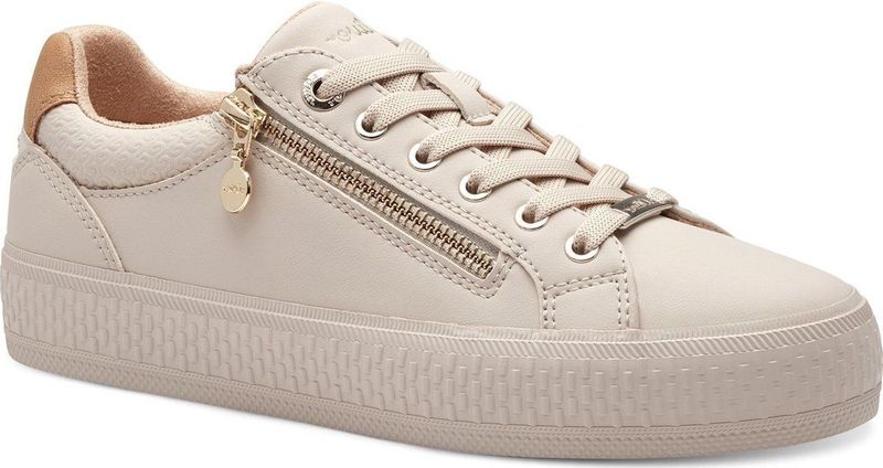 S.Oliver - 5-23600-42-4A0 - Lage Sneakers - Beige