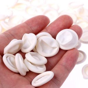 100 x Latex Vingerbeschermer Wit - Vinger Condoom - Horeca - Electronica - Schoonheidsspecialist - Pedicure