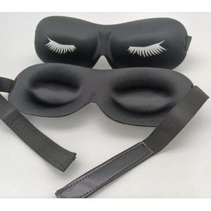 Premium Slaapmasker wimperextensions - Zwart - 3d slaapmasker - luxe slaapmasker - ooglapje slaap - Slaapmasker voor Vrouwen, maar ook Mannen! - Verstelbaar