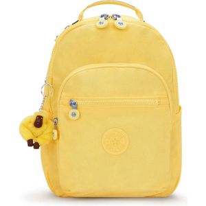 kipling Vrije tijd rugzak Rugzak Basic Seoul Backpack Buttery Sun Geel