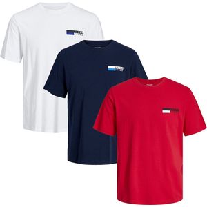 Jack & Jones Heren t-shirt 3 pack Corp