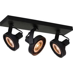 DMQ Dean 3 Lichtpunten - Opbouw Plafondspot LED - Dimbaar - Zwart