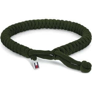 Tommy Hilfiger - TJ2790594 - Armband - Groen - Nylon