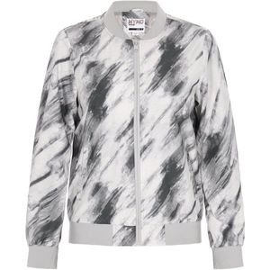 myMo - ATHLSR - Tussenjas - Grijs/Wit - Bomberjack