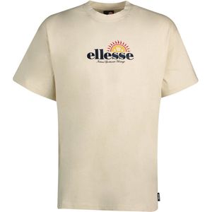 Ellesse Aestas T-shirt Met Korte Mouwen Beige XS Man