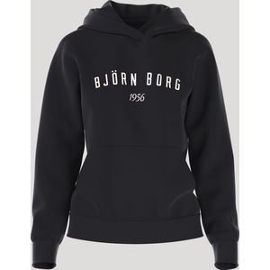 Björn Borg BB Logo Leisure -  Hoodie - Capuchon trui - Top - Dames - Maat XS - Zwart