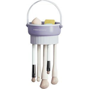 Siliconen Make-Up Borstelreiniger - Multifunctioneel - 1 stuk - Paars