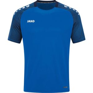 Jako - T-shirt Performance - Blauwe Voetbalshirt Kids-164