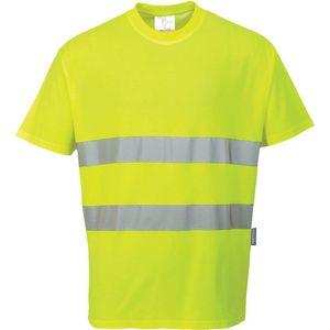 S172 - Katoen Comfort T-Shirt Geel maat S