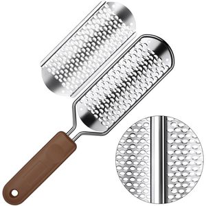 Azomor® Roestvrijstalen voetvijl voor effectieve verwijdering van eelt en dode huid