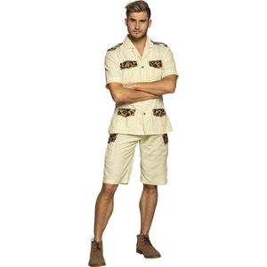 Boland - Kostuum Safari man (M/L) - Volwassenen - - Jungle en Safari