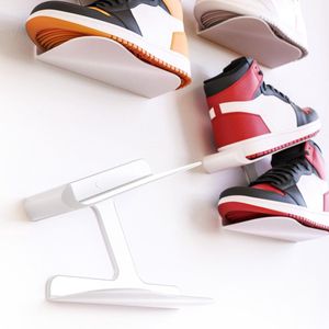 JGS ® Sneaker Display Muurbeugel voor Moderne Schoenpresentatie in Woon- of Winkellocaties