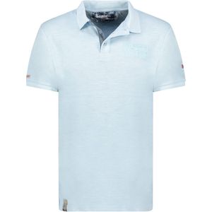 Geographical Norway Expedition Polo Katoen Kslub Light Blue - 3XL