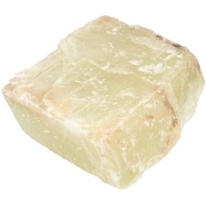 Calciet groen dubbelspaat ruw stuk 1 - 1,25 kilo
