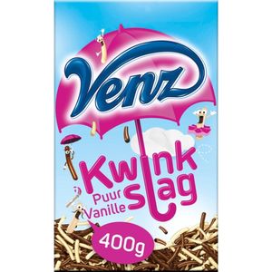 Venz - Kwinkslag Puur/Vanille - 400 g - Doos 18 pak